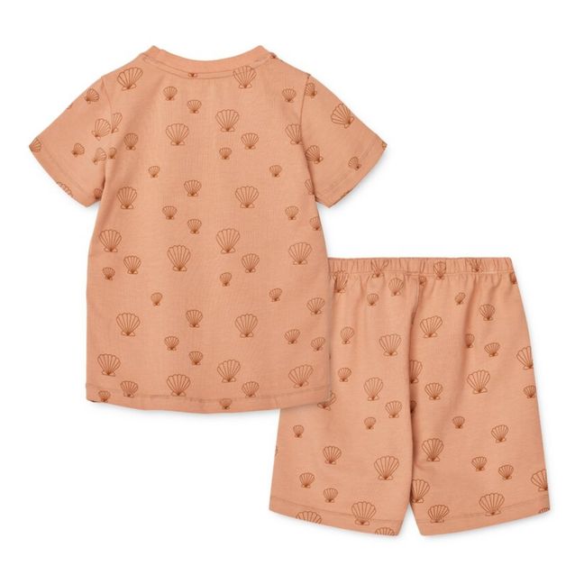 Ensemble de pyjama Coton Bio Ilford | Rose