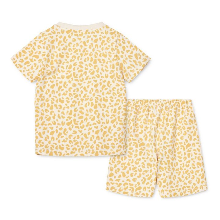 Ilford Organic Cotton Pyjama Set | Yellow- Product image n°3