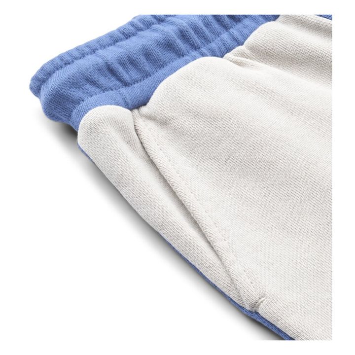 Inga Organic Cotton Fleece Sweatpants | Blau- Produktbild Nr. 3