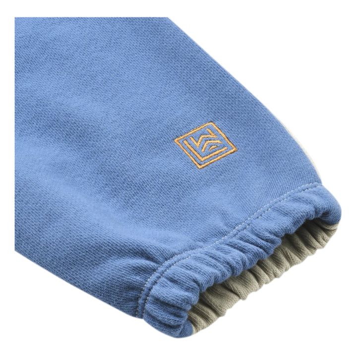Inga Organic Cotton Fleece Sweatpants | Blau- Produktbild Nr. 4