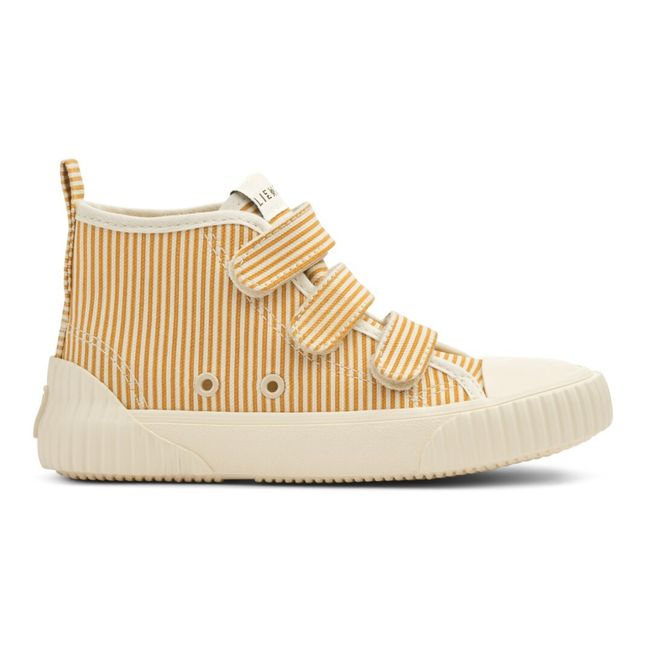 Sneakers Montantes Keep | Jaune moutarde