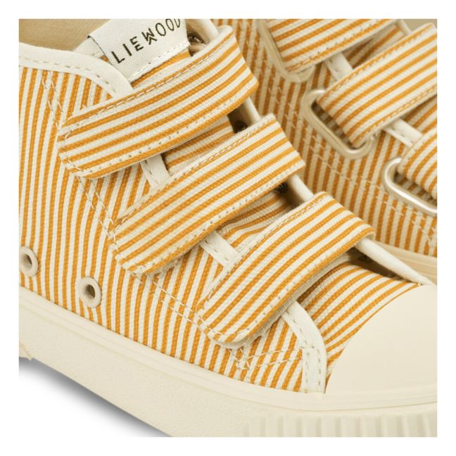 Keep High Top Sneakers | Amarillo Mostaza