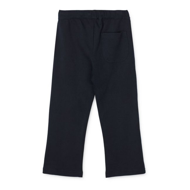 Dili Organic Cotton Sweatpants | Navy blue