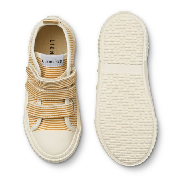 Sneakers Montantes Keep | Jaune moutarde