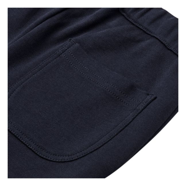 Dili Organic Cotton Sweatpants | Blu marino