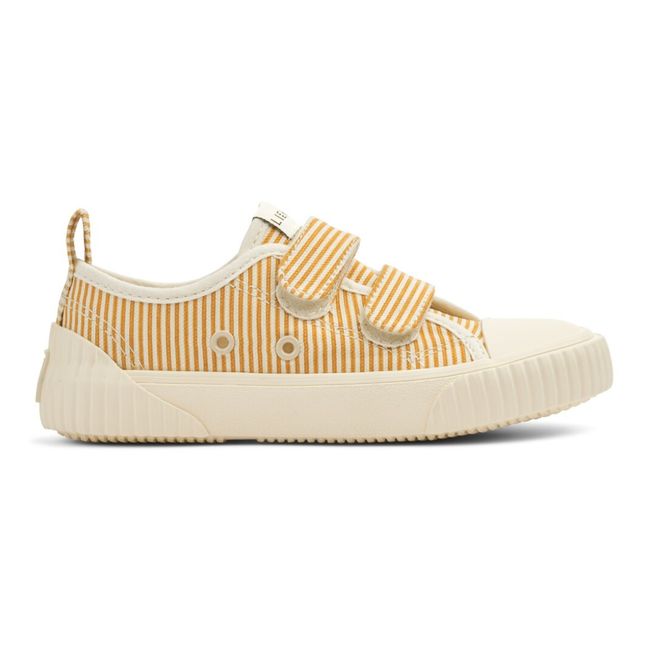 Sneakers Basses Kim | Jaune moutarde