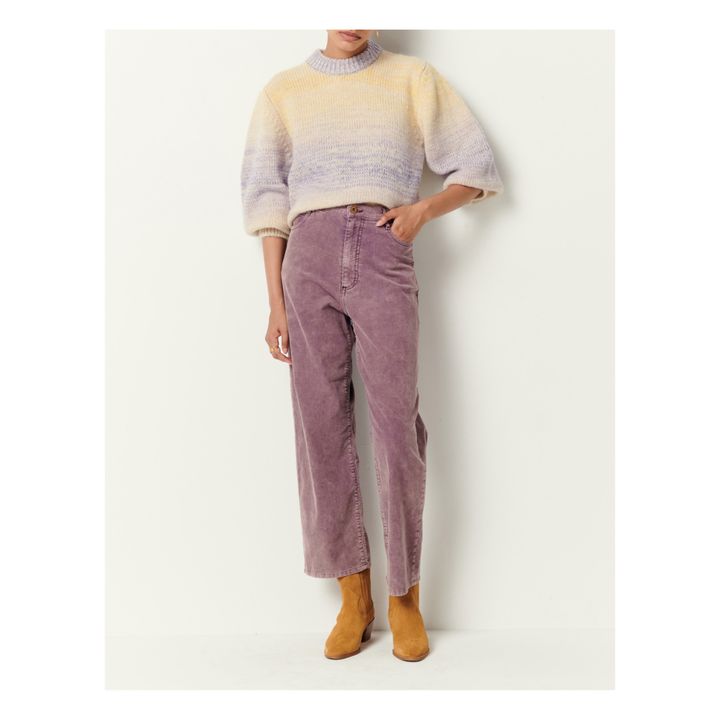 Velvet Cruise Pants | Viola- Immagine del prodotto n°1