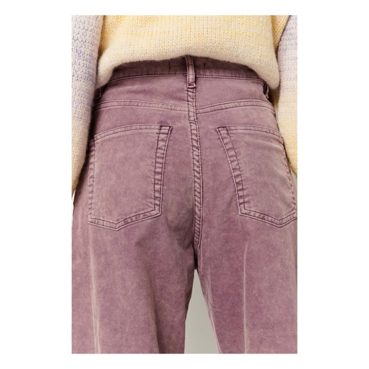 Velvet Cruise Pants | Viola- Immagine del prodotto n°4