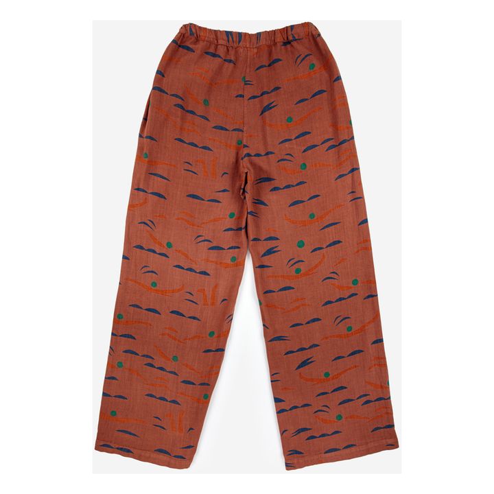Swimmers Linen Trousers | Terracotta- Immagine del prodotto n°5