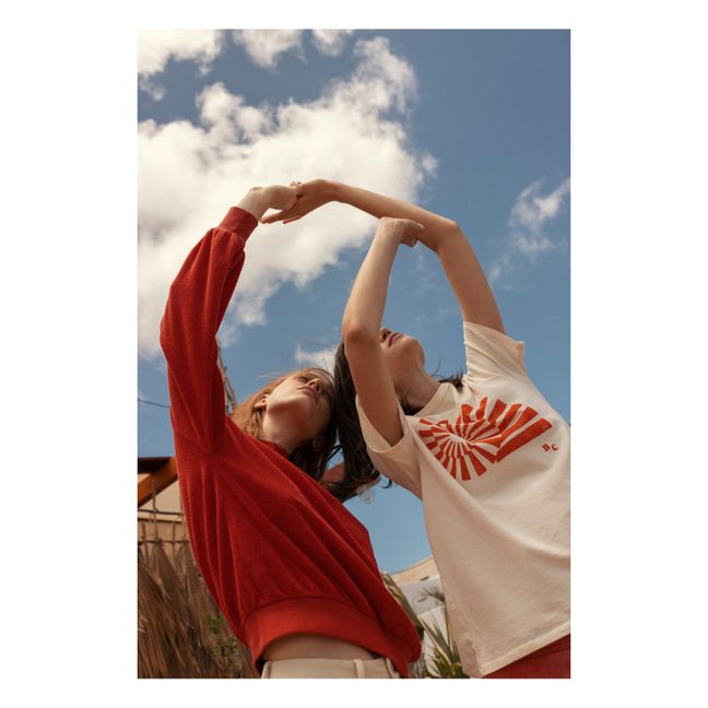 T-Shirt Coton Bio Coquillage | Ecru