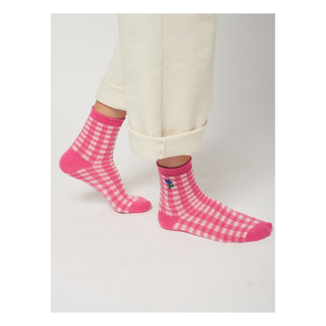Lote de 2 pares de calcetines Vichy | Verde