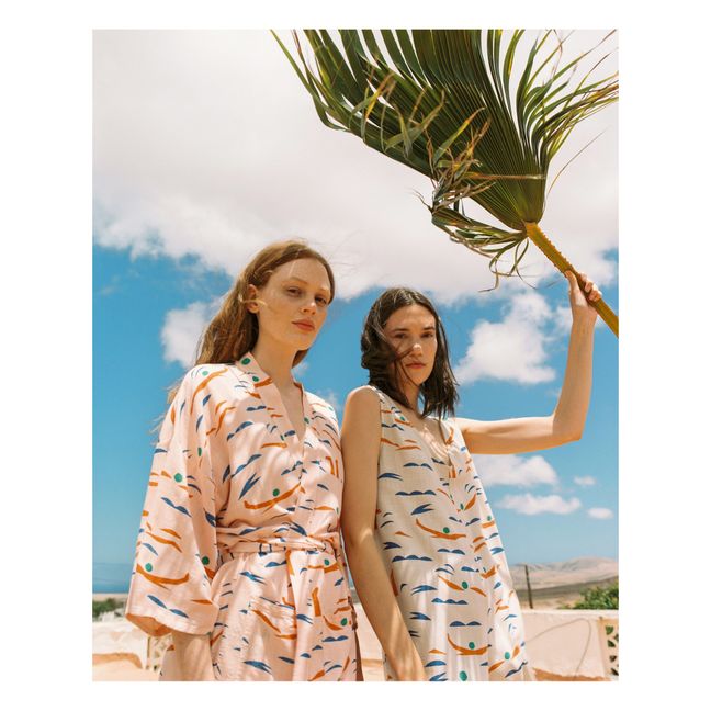 Swimmers Linen Dress | Ecru