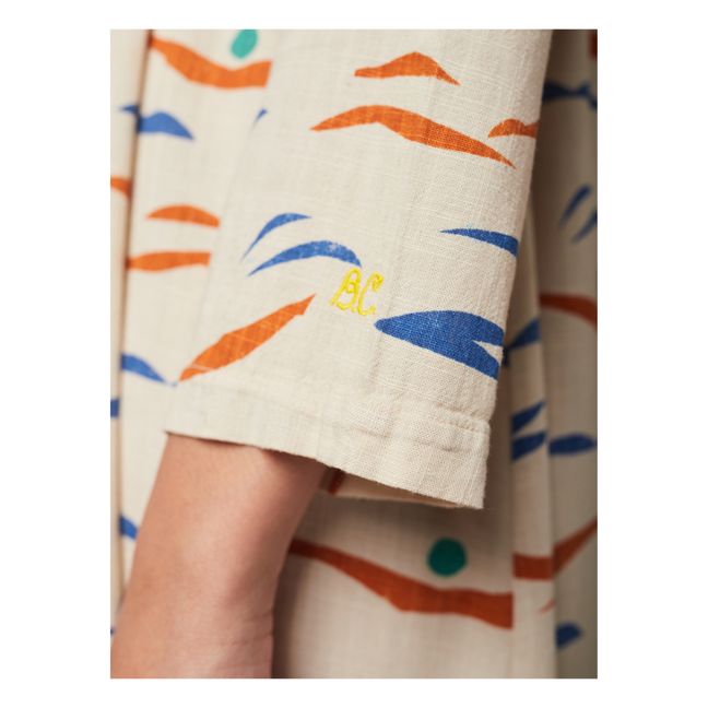 Swimmers Linen Dress | Ecru
