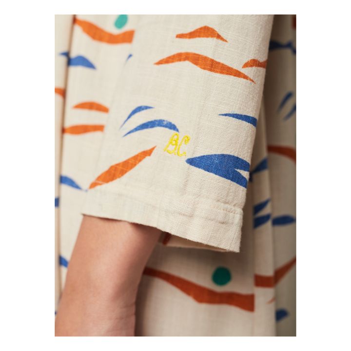 Swimmers Linen Dress | Ecru- Immagine del prodotto n°4