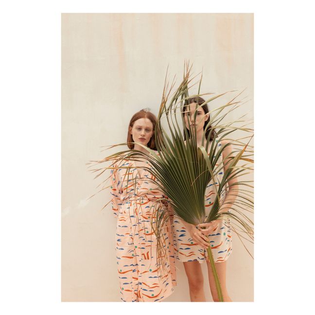 Kimono Lin Nageuses | Rose pâle