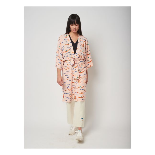 Kimono Lin Nageuses | Rose pâle