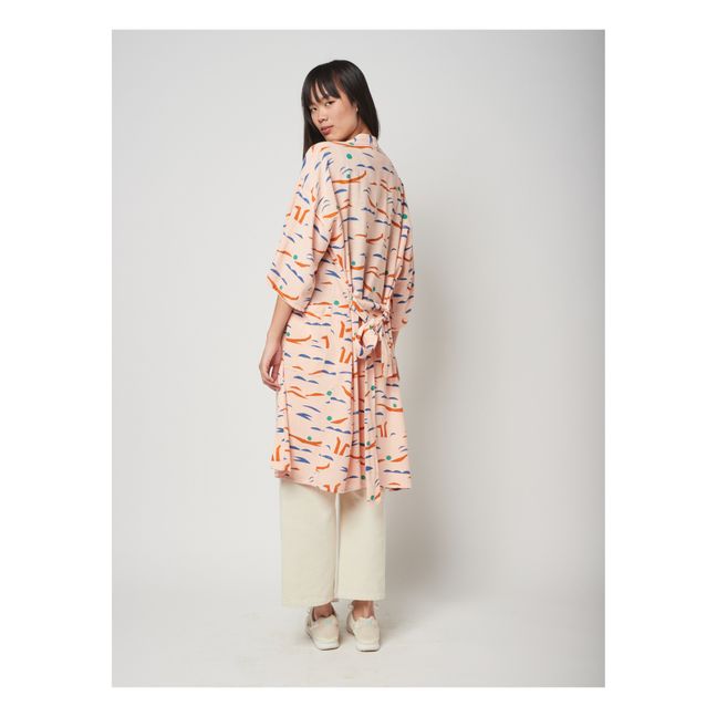 Kimono Lin Nageuses | Rose pâle