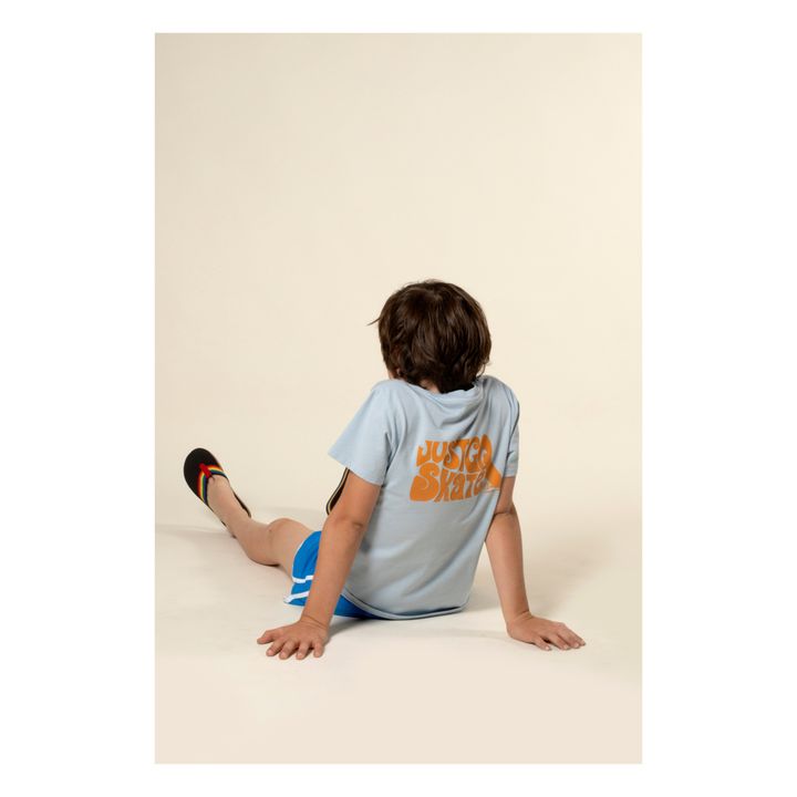 T-shirt kurzärmelig Roll On | Hellblau- Produktbild Nr. 1