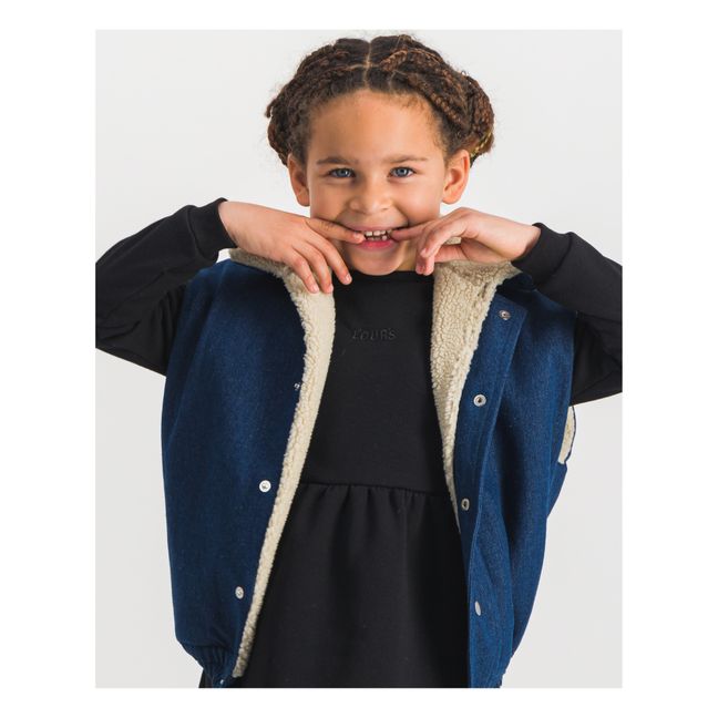 Ärmellose Jacke Denim Goose | Denim
