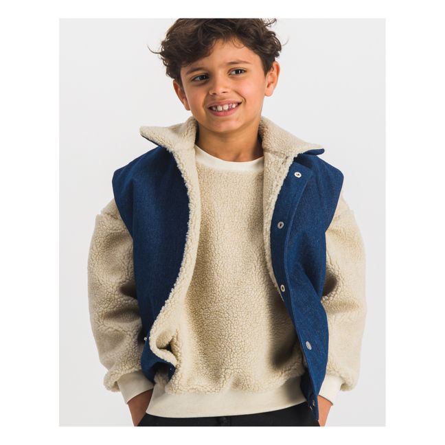 Ärmellose Jacke Denim Goose | Denim
