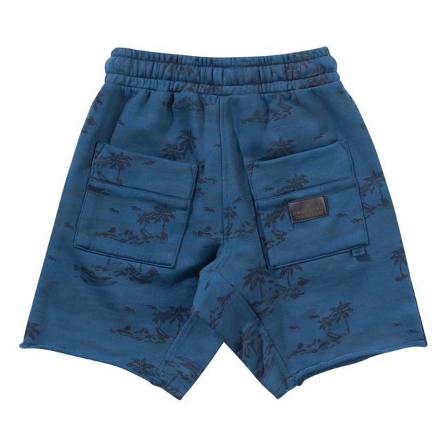 Shorts in pile Island Boy Track Denim | Blu