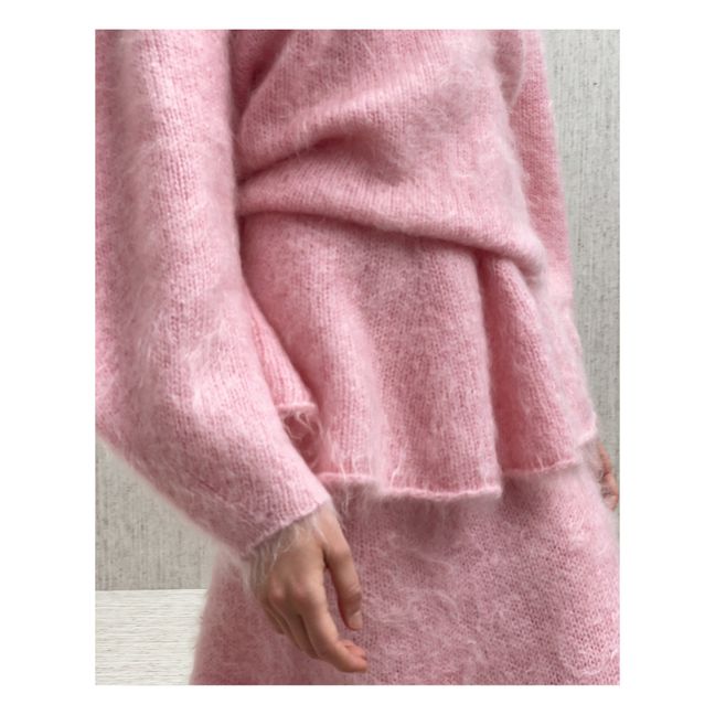 Gonna Hevina in mohair | Rosa