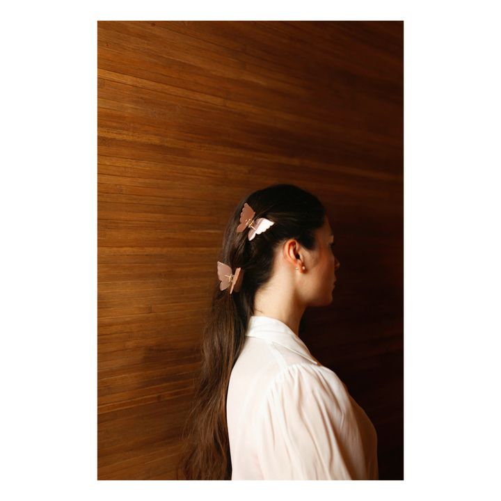 Pinza para el pelo La Voleuse | Rosa- Imagen del producto n°1