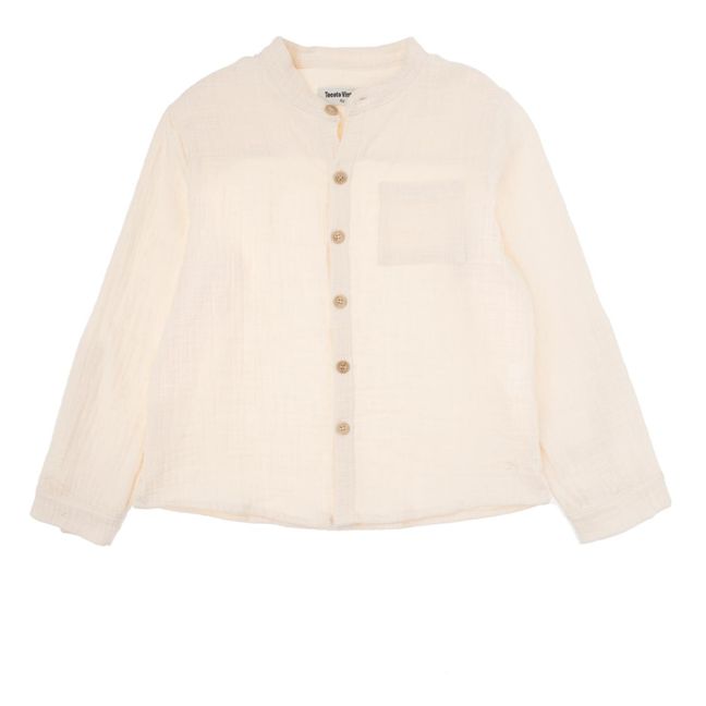 Chemise Gaze de Coton Lisa | Ecru