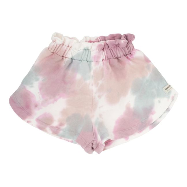Ninã Organic Fleece Tye Dye Shorts | Rosa