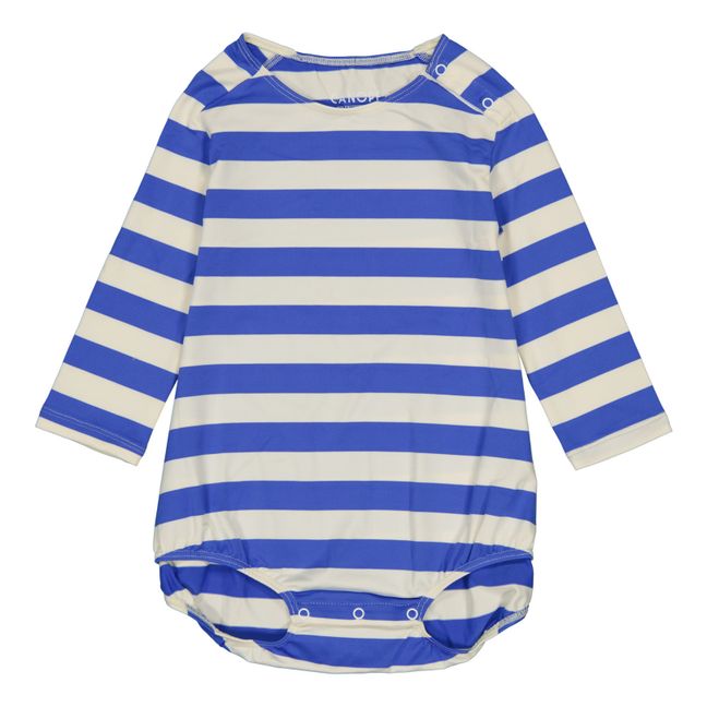 Maillot de Bain 1 Pièce Polyamide Recyclé Peyo | Bleu