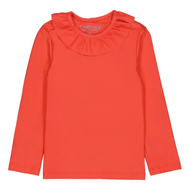 T-Shirt Anti-UV Recyceltes Polyamid Valentine | Orange
