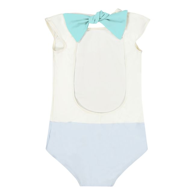 Maillot de Bain 1 Pièce Polyamide Recyclé Prisca | Bleu ciel