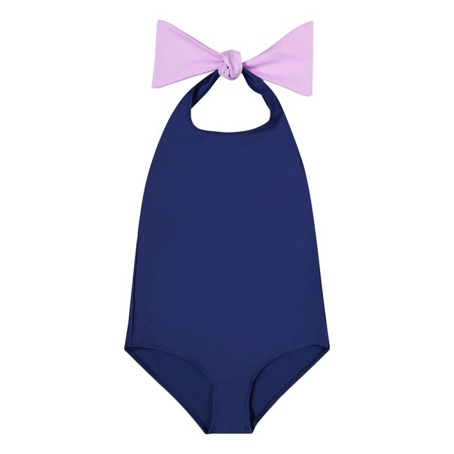 Zita One-piece Recycled Polyamide Swimsuit | Blu marino