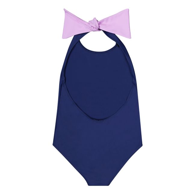 Maillot de Bain 1 Pièce Polyamide Recyclé Zita | Bleu marine
