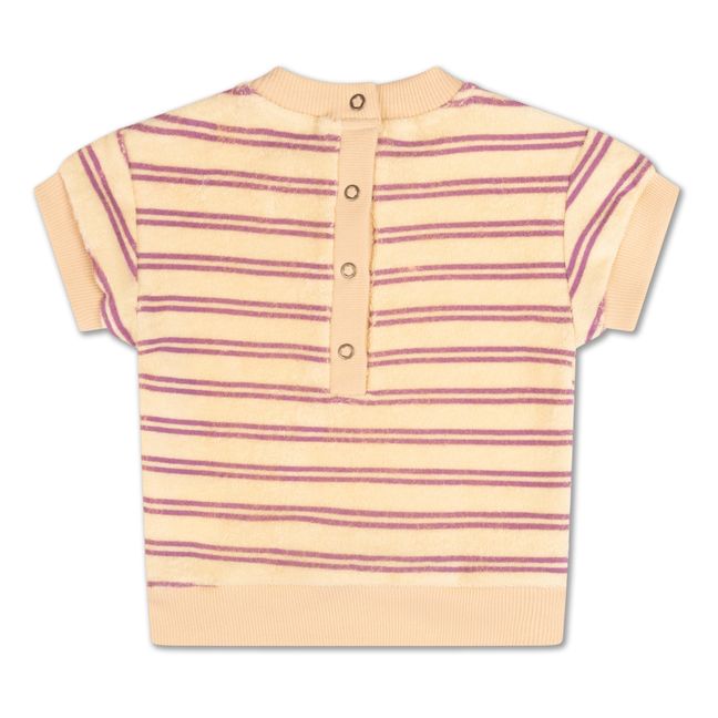 Striped Play T-shirt | Gelb