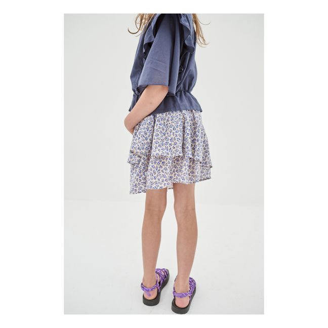 Jupe Volants Liberty | Bleu