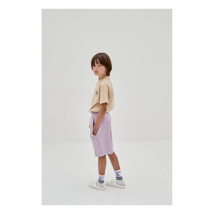 Midi shorts | Mauve- Product image n°7
