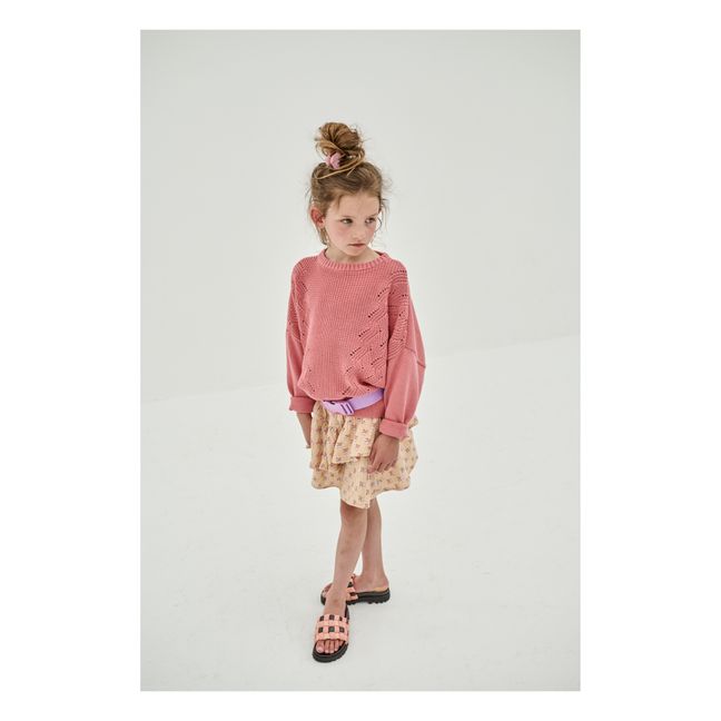 Pull Manches Chauve Souris | Rose
