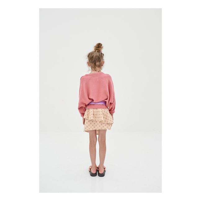 Pull Manches Chauve Souris | Rose