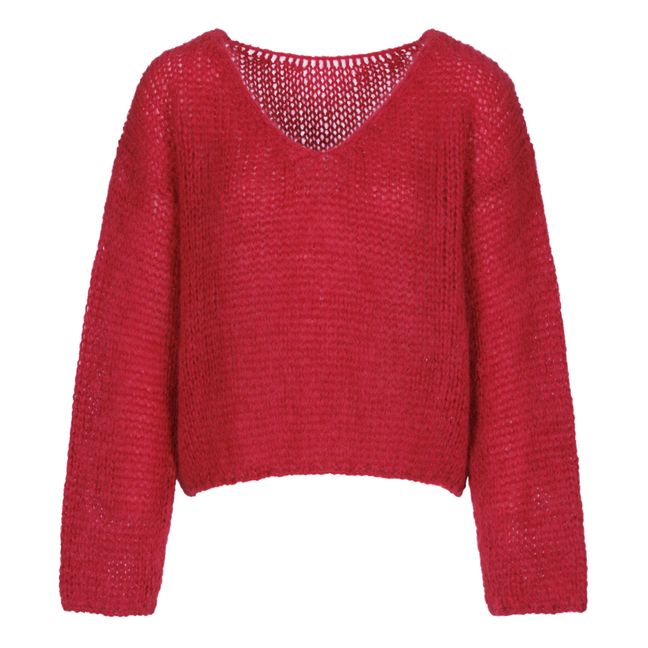 Pullover Maite Mohair | Himbeere