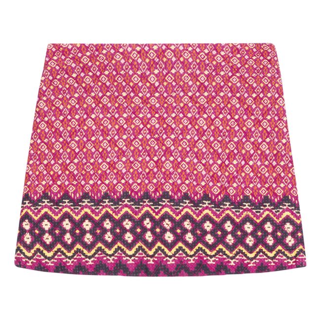 Tolmia Quilted Skirt | Fuchsia