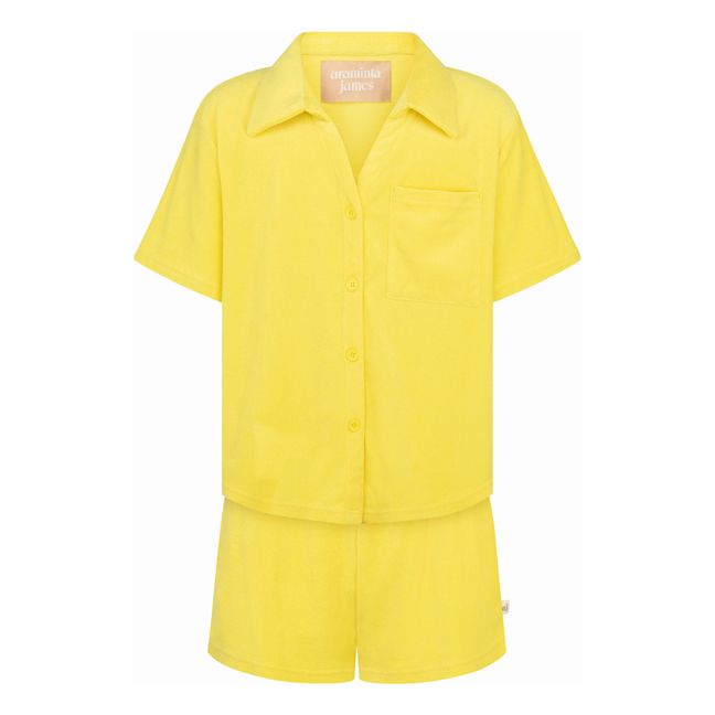 Ensemble Chemise Terry | Jaune