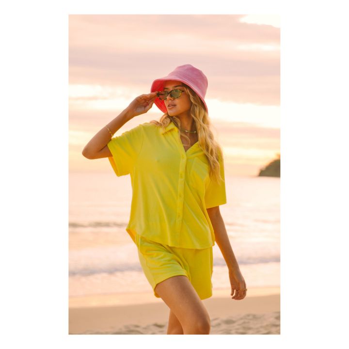 Terry Shirt & Shorts Set | Amarillo- Imagen del producto n°1