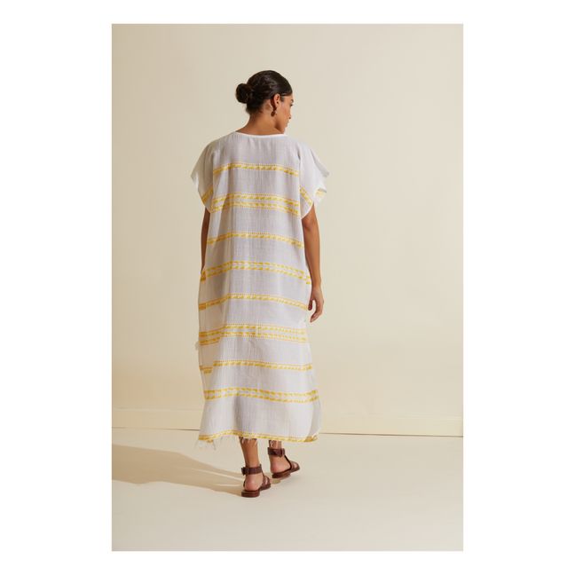 Abeba Classic Kaftan Dress | Gelb