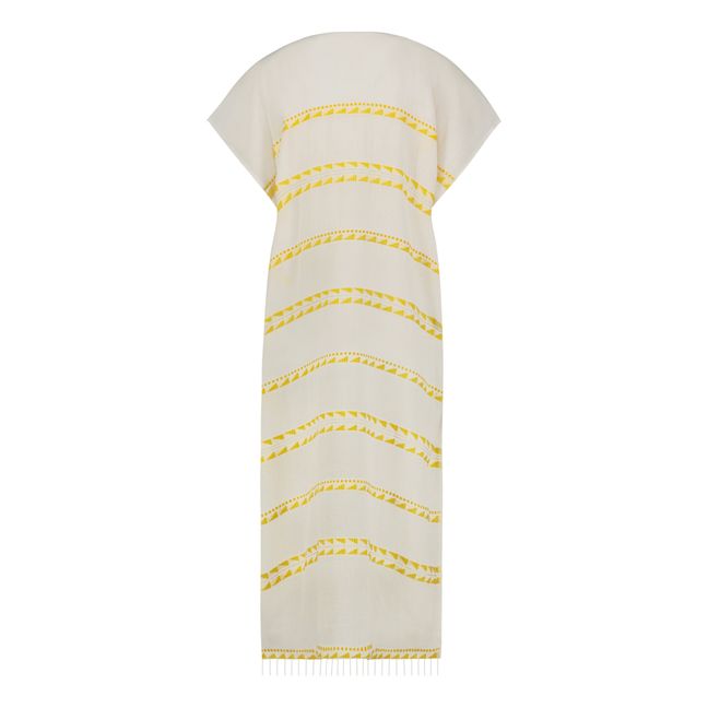 Abeba Classic Kaftan Dress | Gelb
