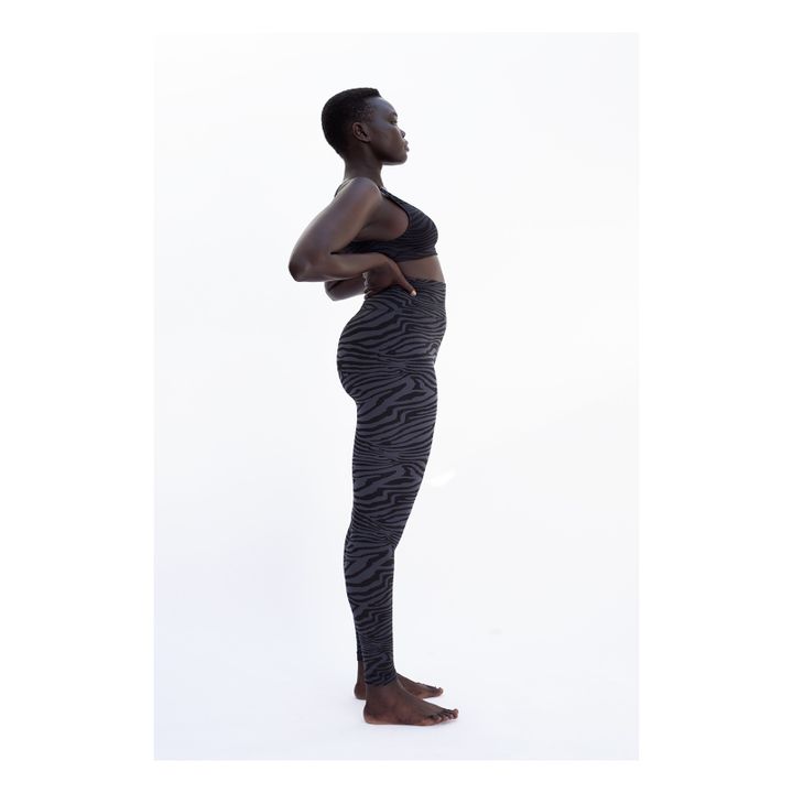 Lucid Zebra Multifunction Leggings | Gris Antracita- Imagen del producto n°1