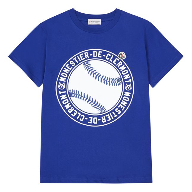 Baseball T-shirt | Indigo blue