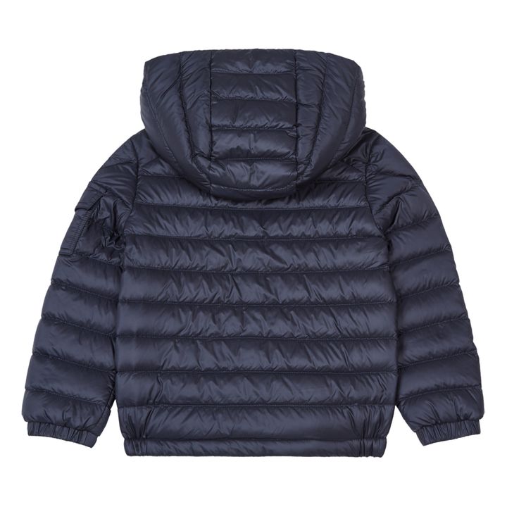 Lauros Hooded Puffer Coat | Navy blue- Product image n°2