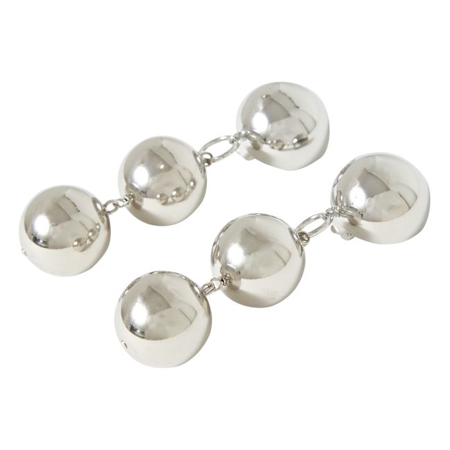 Brisei Earrings | Silver