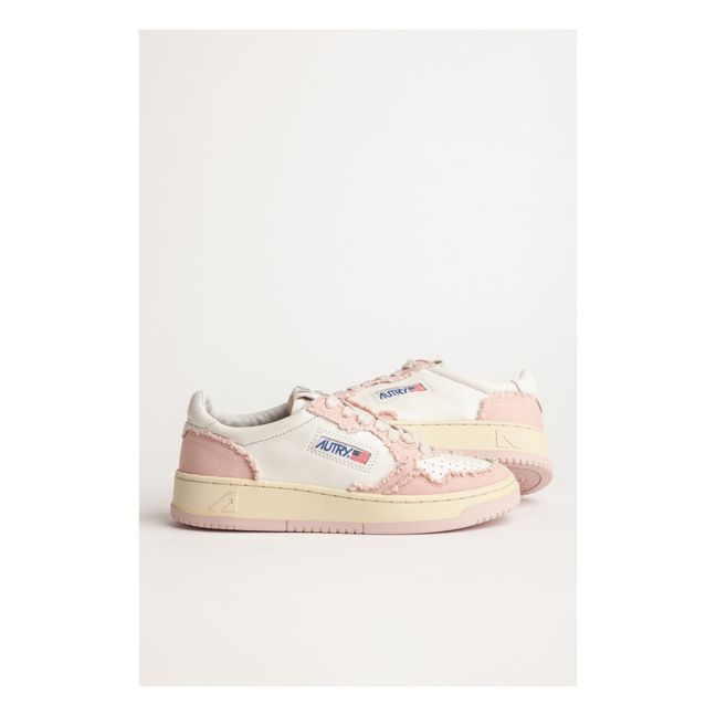 Sneakers Medalist Low Leder/Stoff | Rosa